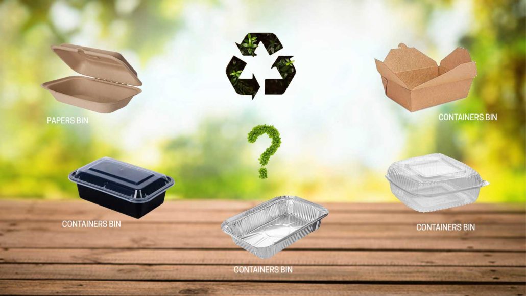 Takeout Containers to be Recycled